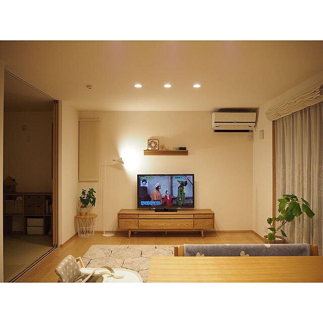 poncha_homeの-起立木工製　TVボード　ソレール1802素材対応（ホワイトオーク/ウォールナット）オイル塗装（別売メンテナンスキットあり）開梱設置送料無料（沖縄・北海道・離島は除く）の家具・インテリア写真