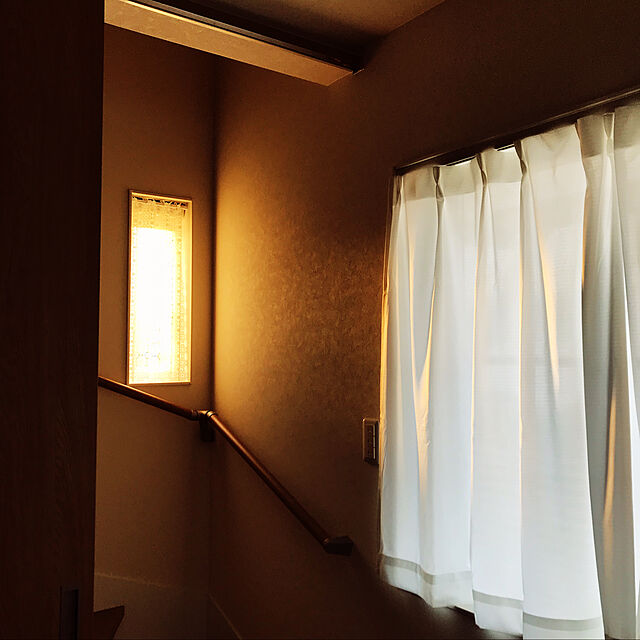 kaoruの-カフェカーテン 小窓用 フリーカット 北欧風カフェカーテン【Petal　ペタル】（60cm幅×125cm丈）の家具・インテリア写真