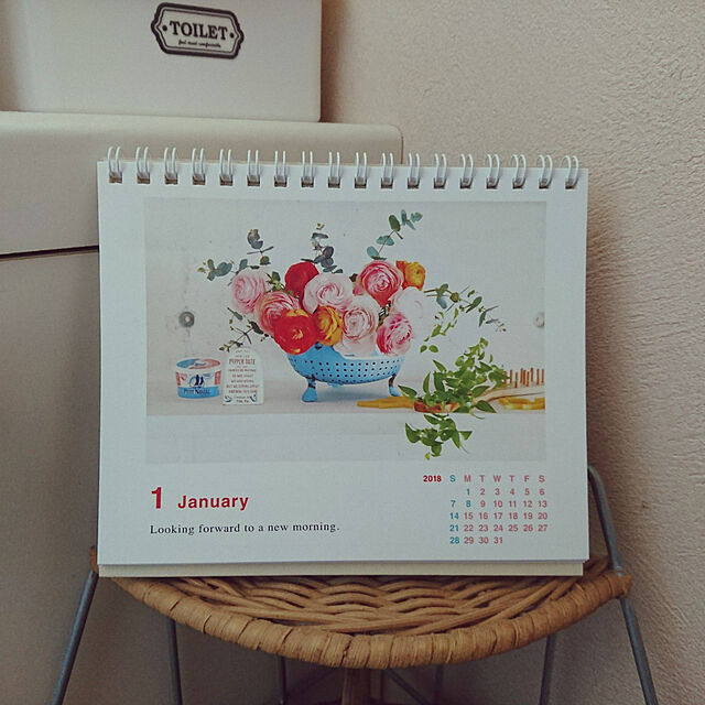 dreamboxの-カレンダー 2018 卓上 フラワー卓上カレンダー C-1814 リュリュの家具・インテリア写真