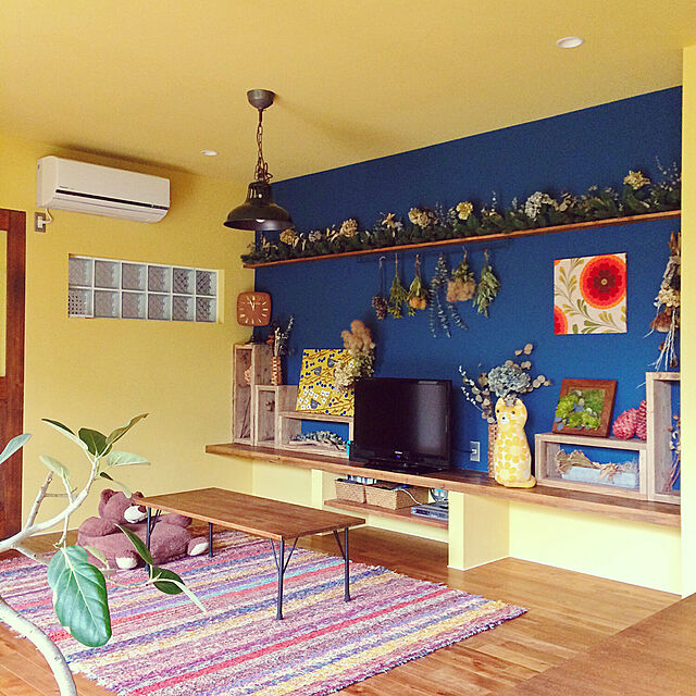 1616roomの-スペインハラパラグマット　THIN LINE マルチ系　170×240【送料無料】【Japara Rug/ハラパラグ】の家具・インテリア写真