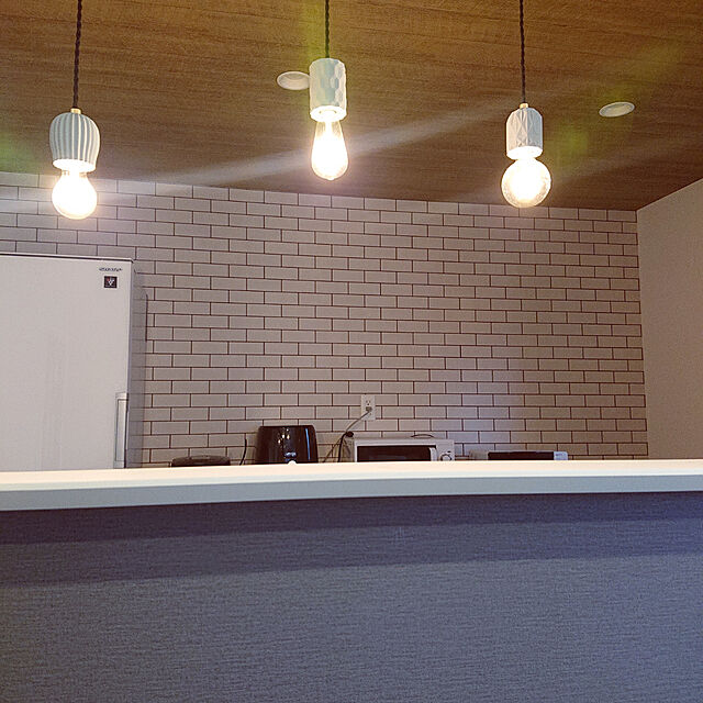 Riiiの-ペンダントライト【ペンダントライト　コンクリート　真鍮　天井照明　インダストリアル　アンティーク　北欧　カフェ】の家具・インテリア写真