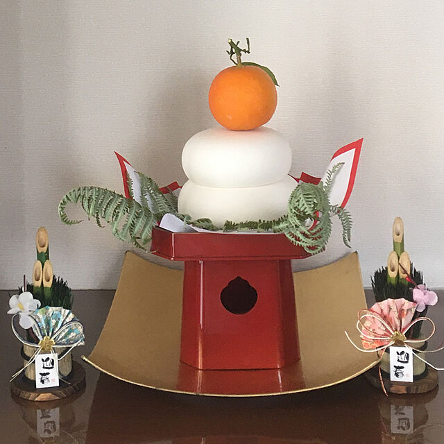 Yの瀬戸焼-瀬戸陶器製 鏡餅(中小Φ13cm)の家具・インテリア写真