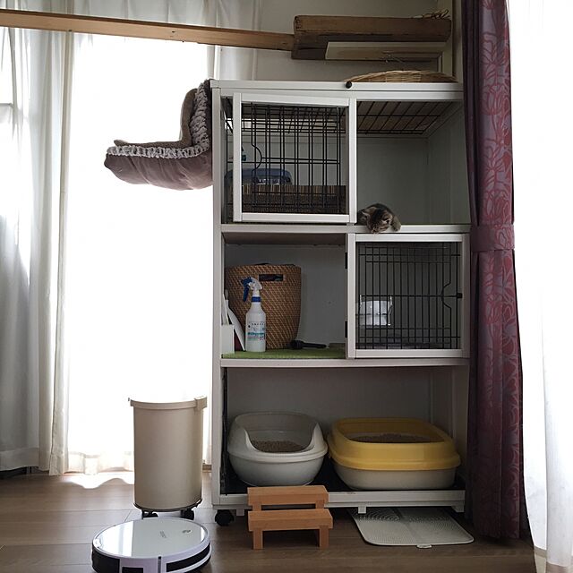 mikomaruの-ふた付き　ゴミ箱　kcud（クード）　ラウンドロックの家具・インテリア写真