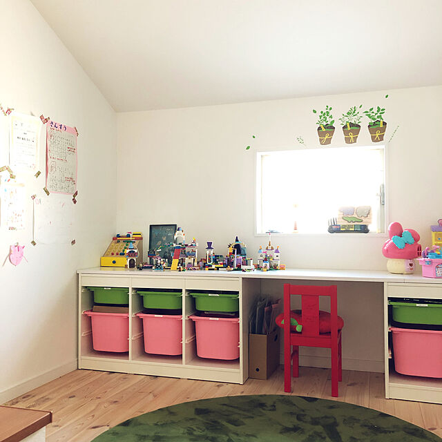 arika_919のイケア-[IKEA/イケア/通販]TROFAST トロファスト フレーム, ホワイト【北欧デザインの見せるおもちゃ箱。子供部屋に最適なおしゃれ収納ラック】[H](d)(60351434)の家具・インテリア写真