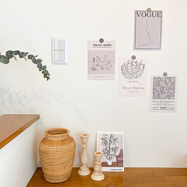 m__homeの-ラタン フラワーベース 花瓶 【ART OF BLACK】の家具・インテリア写真