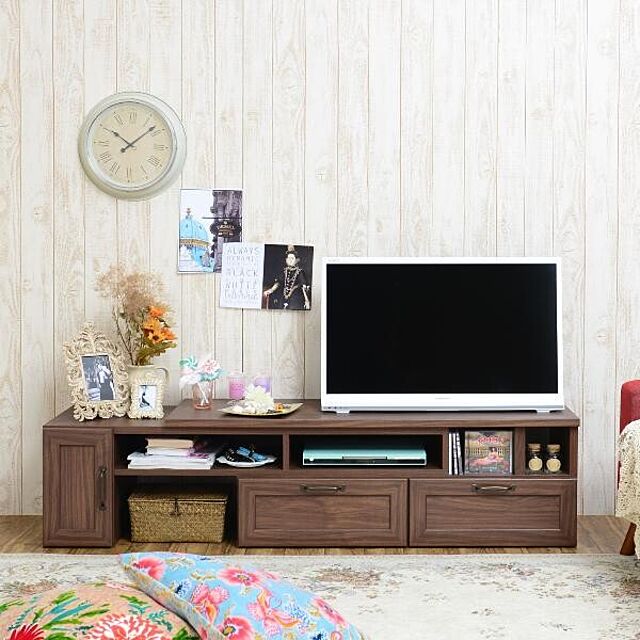 SMB_selectionの佐藤産業-FREX（フレックス）テレビ台 ローボード（伸縮120～215cm幅）の家具・インテリア写真