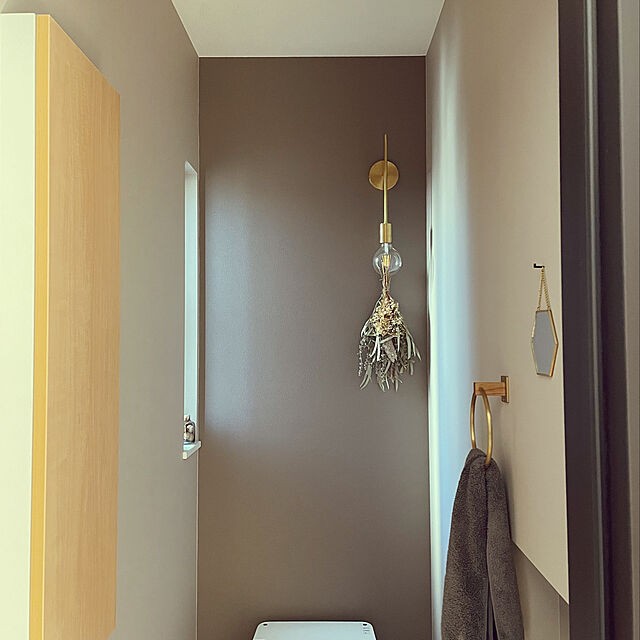 ___i.mtstの-E26 日本製 レトン ブラケットライト [ロングタイプ/ゴールド] LED電球専用 真鍮 ブラケットライト ウォールライト 壁掛けの家具・インテリア写真