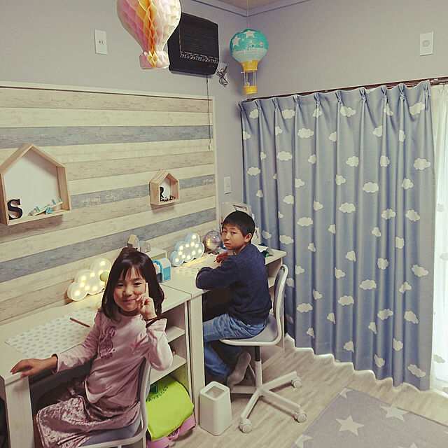 Ayaのニトリ-レースカーテン(ルーボ 100X198X2) の家具・インテリア写真
