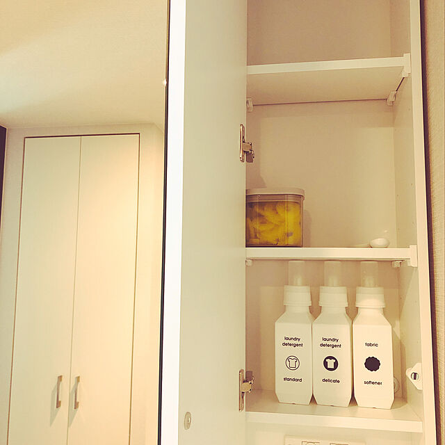Niihoの-ラベル ランドリーボトルS用 タイポ （b2c / sarasa）の家具・インテリア写真
