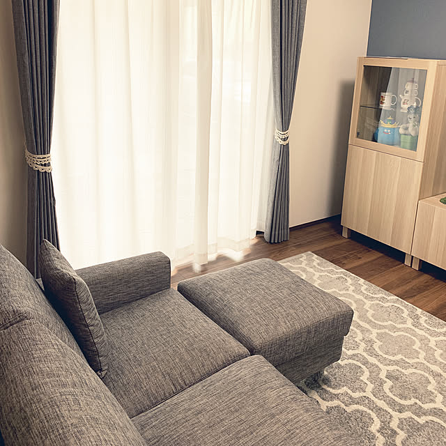 marioのニトリ-布張りカウチソファ(NポケットA7 FM-MO) の家具・インテリア写真