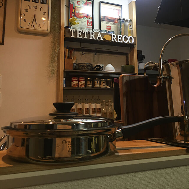 tetra163のCREPHA-TWEMCO (トゥエンコ) 掛け時計 パーペチュアルカレンダー機能 BQ-12A Whiteの家具・インテリア写真