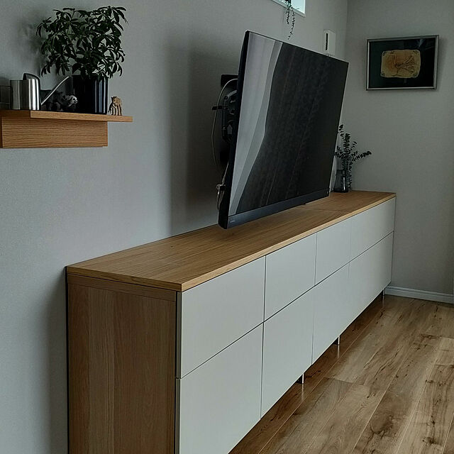 marutake_ieのイケア-BESTÅ ベストー フレームの家具・インテリア写真