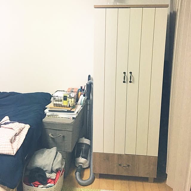 ワードローブ 洋服タンス【日本製】【カリーナシリーズ】フレンチ