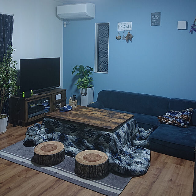 happygoluckyのニトリ-フロアスツール(キリカブ16) の家具・インテリア写真