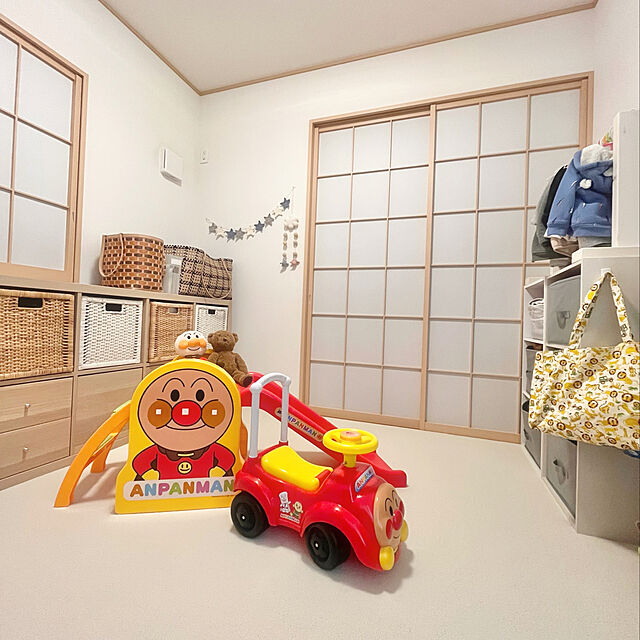 kuyanの-アンパンマン うちの子天才 すべり台ボール付き【ラッピング対象外】おもちゃ こども 子供 知育 勉強 遊具 室内 2歳の家具・インテリア写真