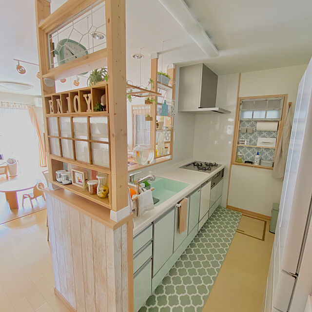miyuの大一商事-キッチンマット エリプス 45×240 cm 洗える 滑り止め 大人 カワイイ 北欧 スタイル 送料無料の家具・インテリア写真