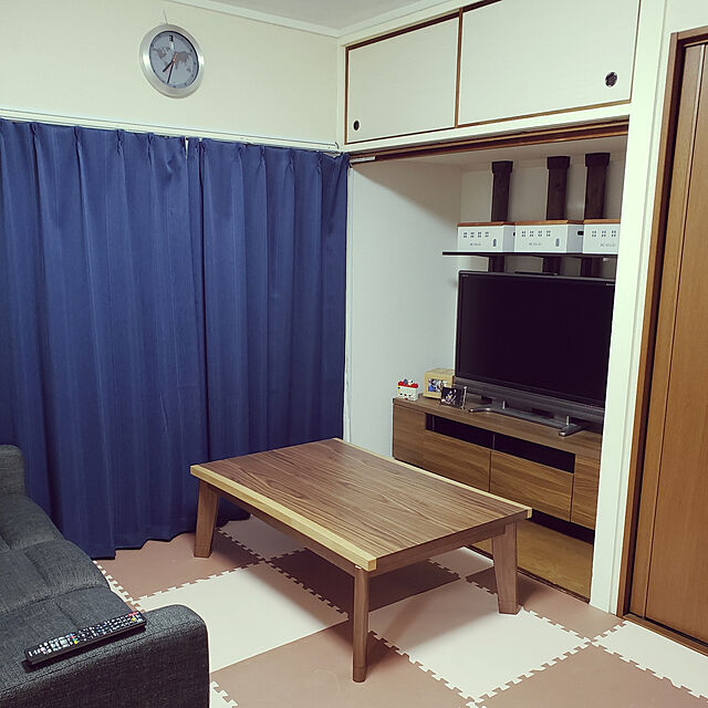 m_geneのニトリ-速暖こたつ(ウォルタS 120L) の家具・インテリア写真