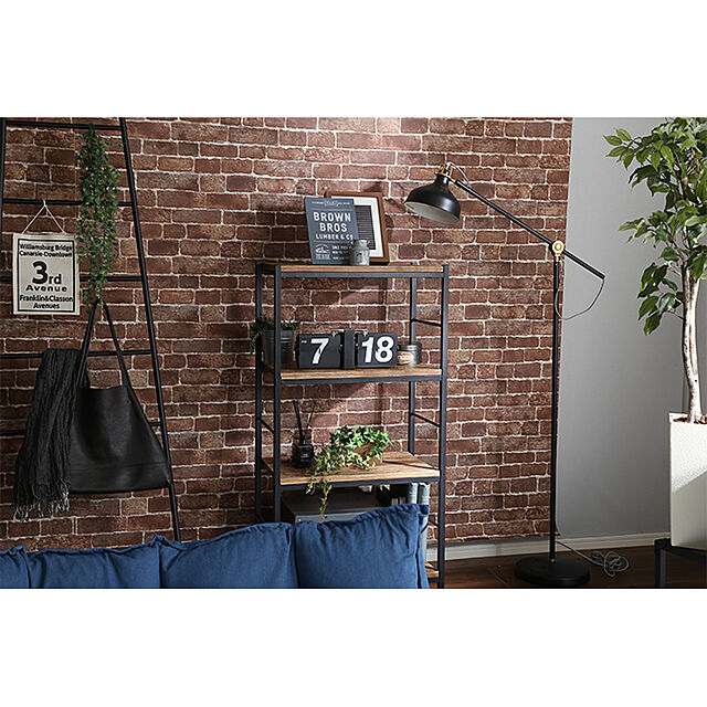 SMB_selectionのホームテイスト-シンプル＆レトロデザイン フリップクロック(置き・壁掛け兼用)の家具・インテリア写真