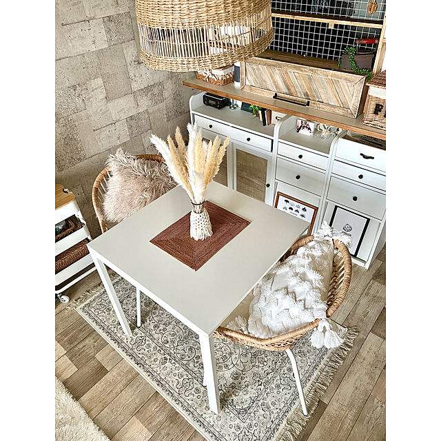airararaのイケア-MELLTORP メルトルプ テーブルトップの家具・インテリア写真