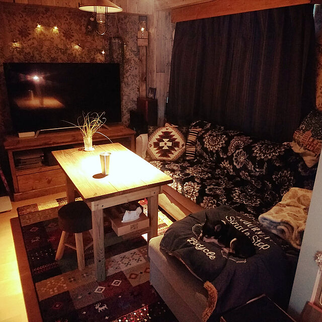 maaaaroのニトリ-ひざ掛け(バイシクル T) の家具・インテリア写真