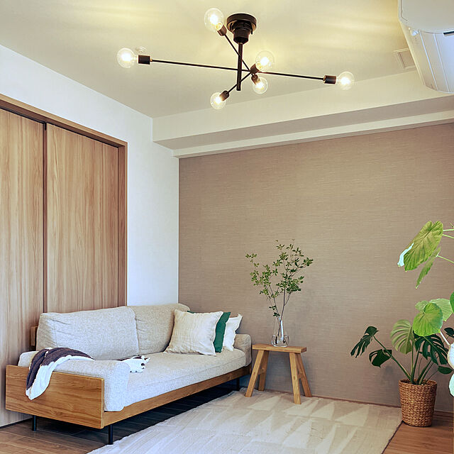 Anthuriumの無印良品-【無印良品 公式】木製ベンチ 小ラバーウッド材 48．5×30×44cmの家具・インテリア写真