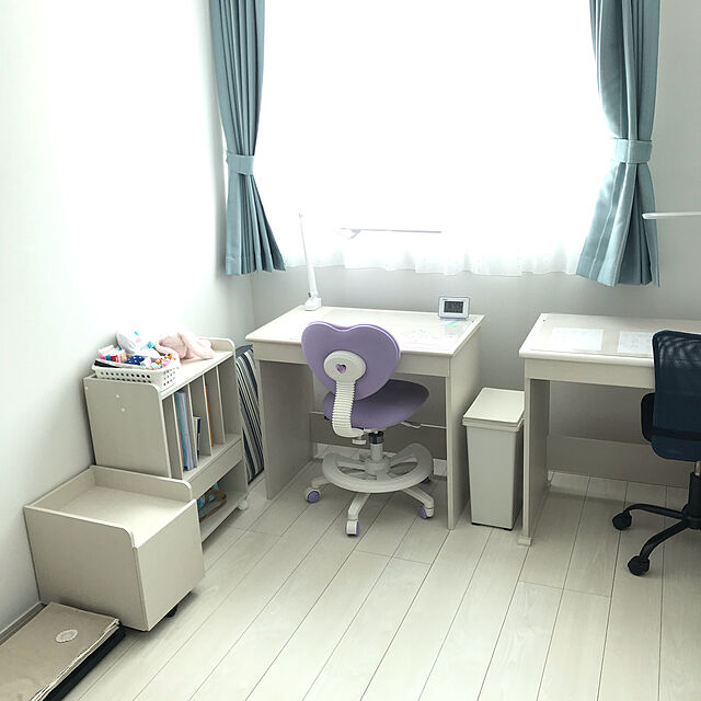 miihoのニトリ-デスクワゴンセット(レトアーデC LBR) の家具・インテリア写真
