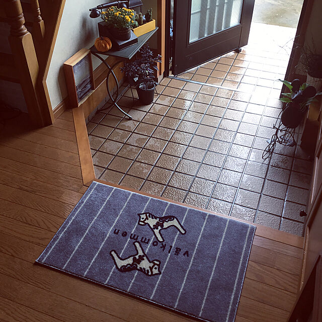masamiのクリーンテックス・ジャパン-玄関マット 室内用 kahou valkommen 45×75cm ［全4デザイン］の家具・インテリア写真