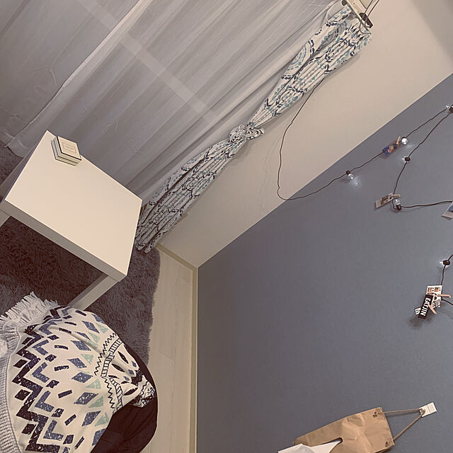 kantaのニトリ-ミニビーズクッションカバー(ソリッド2NV) の家具・インテリア写真