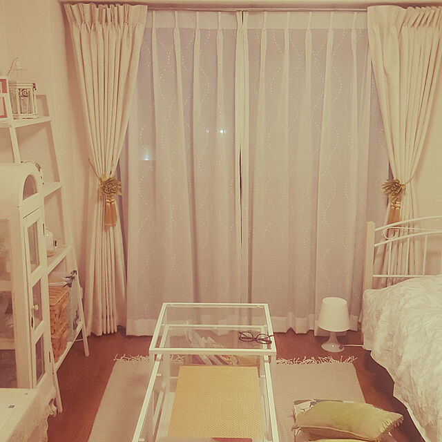 Yukimiのニトリ-シングルフラットベッドフレーム(ヘディットJR WH) の家具・インテリア写真