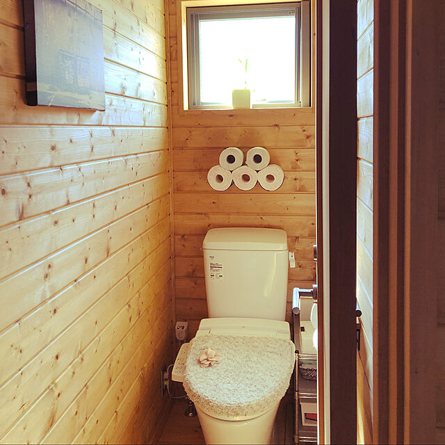 K.yoのサンニード-トイレットペーパー 収納 6ロール トイレ ストッカー 棚 おしゃれ 収納棚 壁付け トイレットペーパー入れ cws-3の家具・インテリア写真