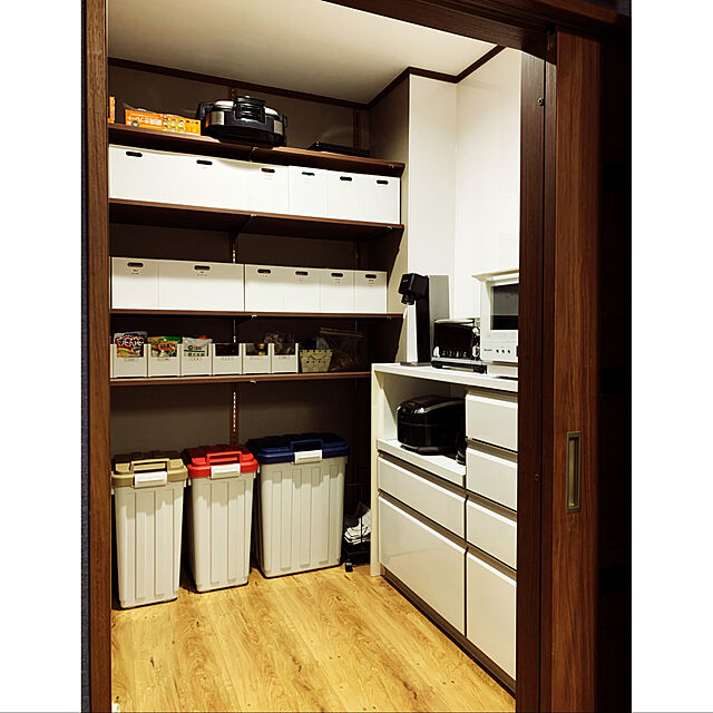 suminounagiのカインズ-CAINZ(カインズ)整理収納ボックス「Skitto」(スキット) (L)の家具・インテリア写真