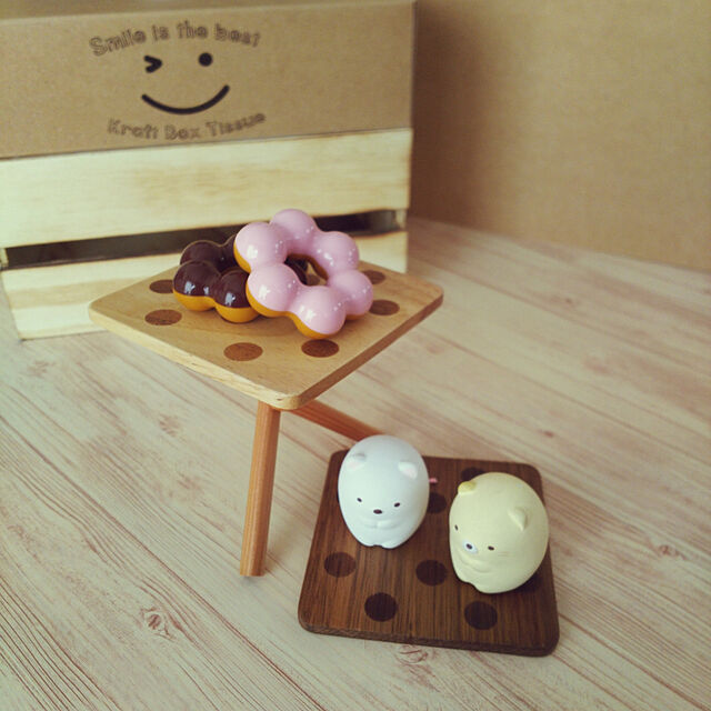 natsuの-すみっコぐらし グッズ●ポリレジン人形（しろくま）の家具・インテリア写真