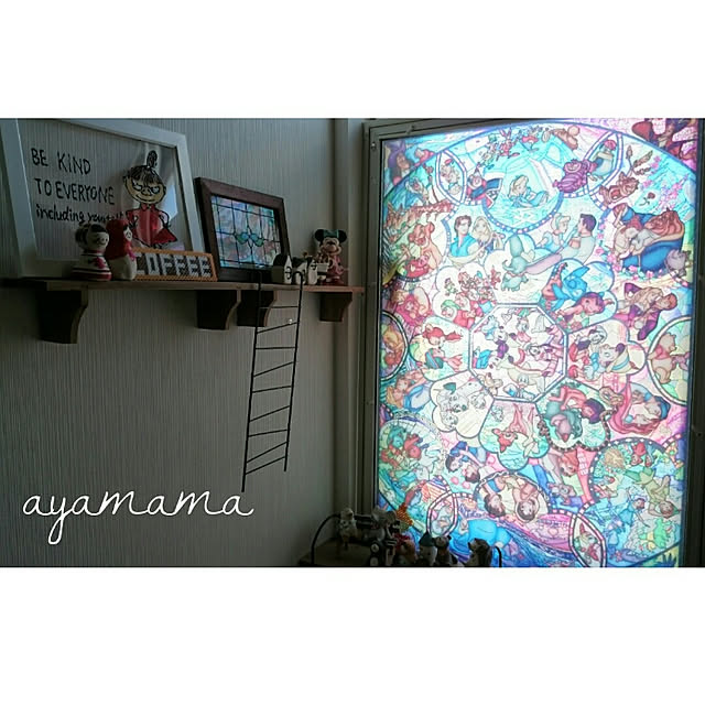 最安値 ディズニーオールスターステンドグラスパズル Tech Muhoko Org