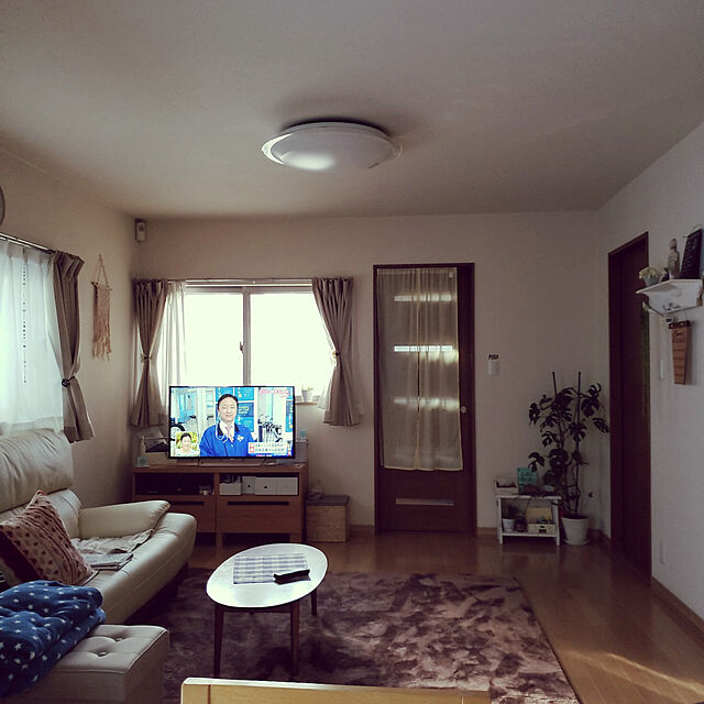 natyenaoのニトリ-スペースラグ(サリューBE 130X185) の家具・インテリア写真