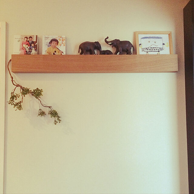 machaの-アフリカ象(仔) 14763 動物フィギュア ワイルドライフ シュライヒの家具・インテリア写真