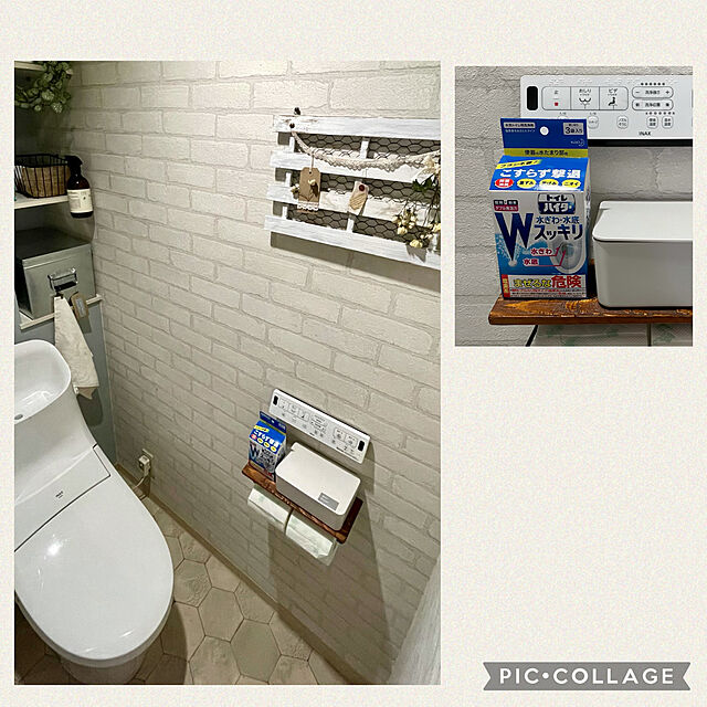 yasuyo66の-トイレハイター 水ぎわ・水底スッキリ トイレ用洗剤(40g*3袋入)【ハイター】の家具・インテリア写真