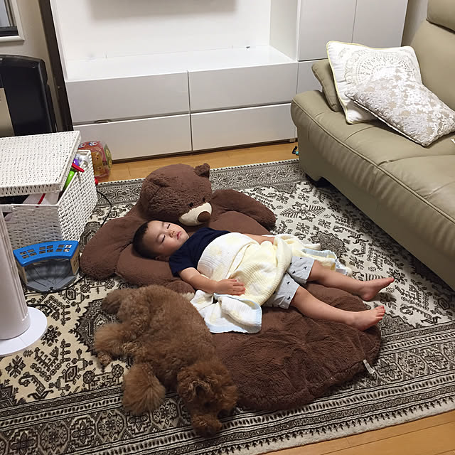 写真付きレビュー アニマル クッション 座れる ぬいぐるみ 座れる動物 プレゼント アニマルチェア クマ くま 熊 テディベア おもちゃ コストコ Costco 通販 テディーベア 動物 通販 商品 彼氏 彼女 子供 小学生 男性 女性 小学生 女の子 男の子 座椅子 楽ギフ 包装 の