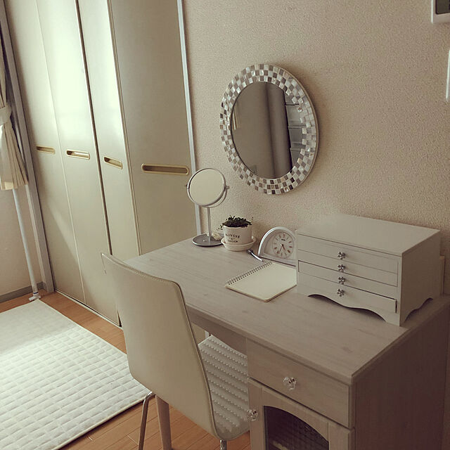 Maikoのニトリ-デスク(フローリオ 90 WH) の家具・インテリア写真