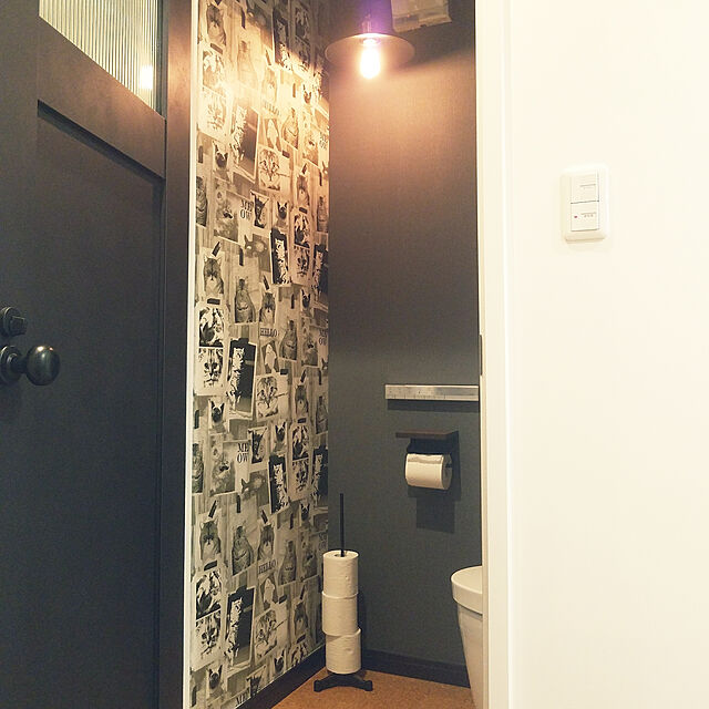 rmの-TOILET PAPER HOLDER ( STRAIGHT ) / トイレットペーパー ホルダー( ストレート )PUEBCO プエブコ アイアン トイレ ホルダーの家具・インテリア写真