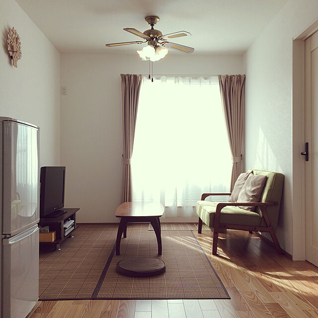 amiのニトリ-低反発チェアパッド(BR) の家具・インテリア写真