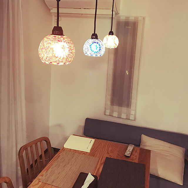 nimoの-モザイクガラス製 ペンダントライト S ビルランタ レッド イシグロの家具・インテリア写真