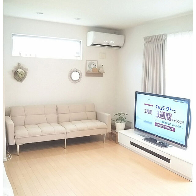 kaoriのDECO MART-２WAY リクライニング ソファベッド / WHISPERの家具・インテリア写真