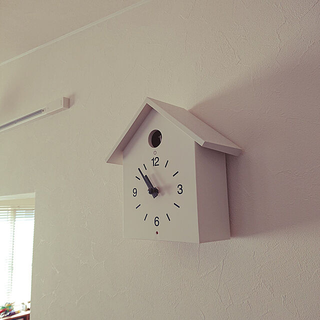 sunflower23の無印良品-無印良品 鳩時計 大 掛置時計 ホワイト 良品計画の家具・インテリア写真