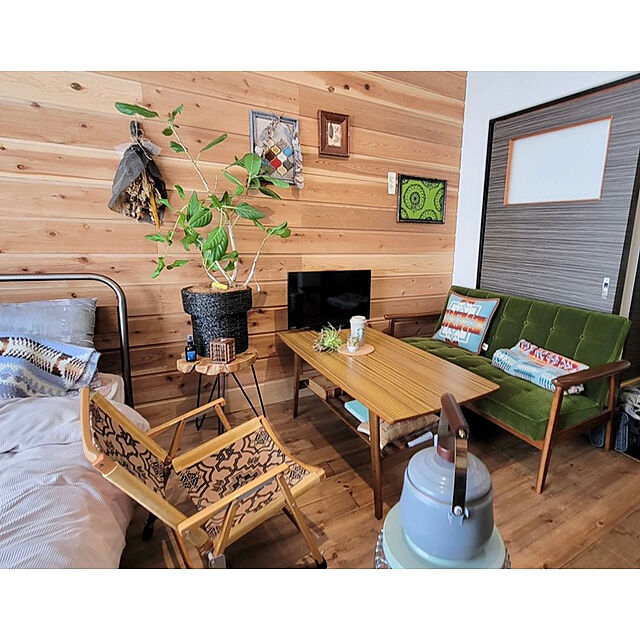atelier_pono2022の東谷-ムク テーブル 約W40×D40×H45 ブラウンの家具・インテリア写真