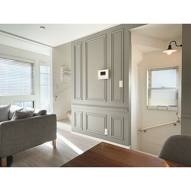 Jane-Alphonsineのカインズ-カインズ ホワイティーカラーズ 水性塗料 室内用 柳灰 1kgの家具・インテリア写真