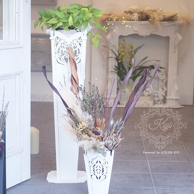 KigiのアトリエKigi-ムニュムニュ むにゅむにゅ ドライフラワー 用 フラワーベース 花瓶 キャンドルホルダー の家具・インテリア写真