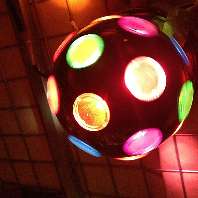 wanarchyのPartialUpdate-7" Rotating Disco Ball Light 7 "回転ミラーボールライトハロウィンサイズ：の家具・インテリア写真