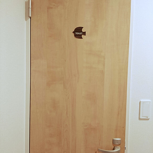 NAMIの-北欧ナチュラルなお部屋に&#9834; 鳥の ルームプレート トイレ＊の家具・インテリア写真