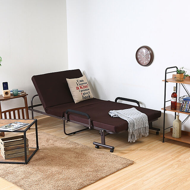 SMB_selectionの不二貿易-低反発折たたみベッド フリーロック４２段の家具・インテリア写真