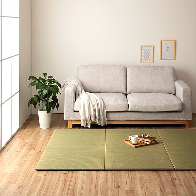IKEHIKOのイケヒコ・コーポレーション-【irucicoシリーズ】　置き畳　みらい　ユニット畳　【イケヒコ】の家具・インテリア写真
